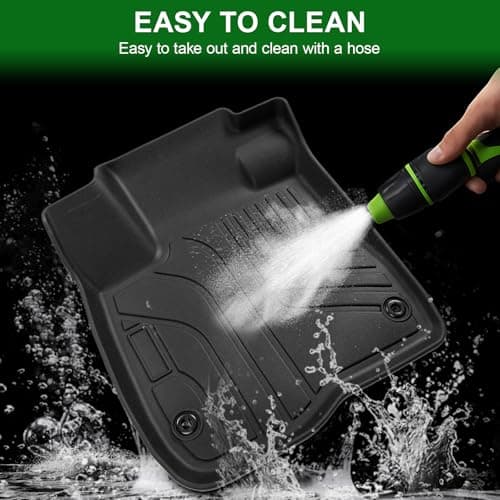 LUMWAY Floor Mats for 2023-2025 2026 Honda CRV (Include Gas and Hybrid), TPE All Weather Durable Floor Liners Door Sill Guards for Honda CRV Accessories - Thumbnail 5