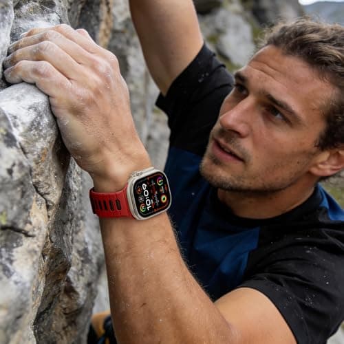 Odbeai Magnetic Sport Band Compatible with Apple Watch 49/46/45/44/42mm Men - Thumbnail 5