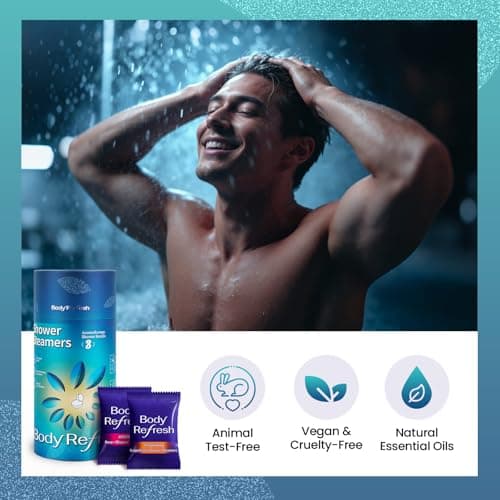 Shower Steamers Aromatherapy 8 Pack - Fathers Day Gift for Dad from Daughter Wife, Gifts for Men, Shower Bombs with Essential Oil for Stress Relief Self Care Relaxation - Thumbnail 3