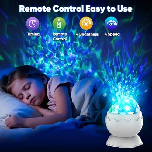 Proran Galaxy Projector for Bedroom, Nebula Galaxy Night Light Projector with Timer and Remote,Gift for Kids Adults for Ceiling,Birthdays,Christmas,Valentine's Day - Thumbnail 5