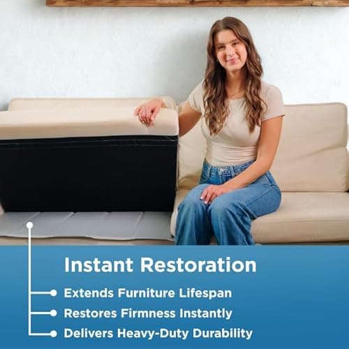 Meliusly Heavy Duty Couch Cushion Support for Sagging Cushions (21x72) Reinforced Wood Sofa Cushion Support Board for Sagging Seat, Deep Couch Supporter for Under The Cushions, Loveseat Saver - Thumbnail 5