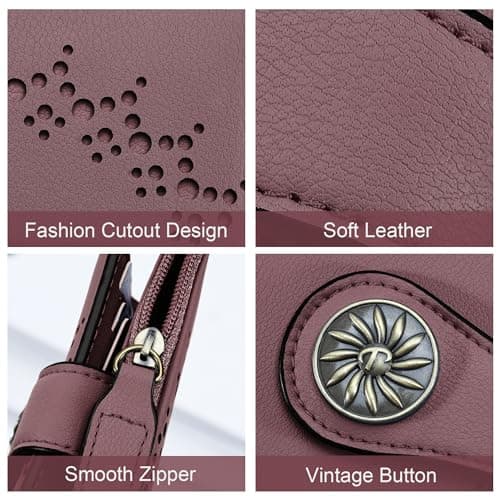 Tipmile Small Wallet for Women Bifold RFID Blocking Card Holder Leather Wallets with Zipper Coin Pocket - Thumbnail 6