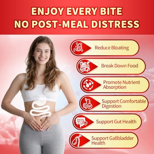 VivoNu Digestive Enzymes | 22 Enzymes with Organic Prebiotics & Probiotics | Supports Digestion* of Protein, Carbs, Fiber & Dairy | 90 Capsules - Thumbnail 2