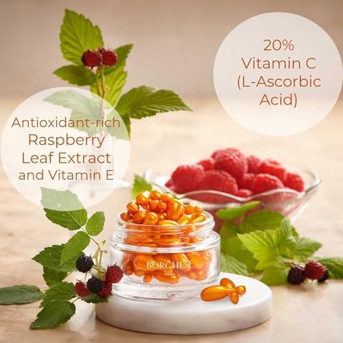 Borghese Power-C Serum, 50 Capsules - L Ascorbic Acid Vitamin C Serum 20% with Vitamin E for Fine Lines, Wrinkles, & Firmness, for All Skin Types - Thumbnail 4