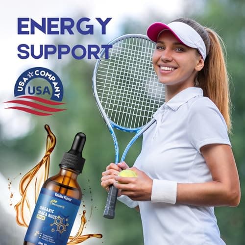 Maca Root Ashwagandha Liquid Drops - Maca and Ashwagandha Supplements with Goji Berry,Ginger Extract,L-Arginine and Magnesium Enhanced Energy 2 fl oz - Thumbnail 3