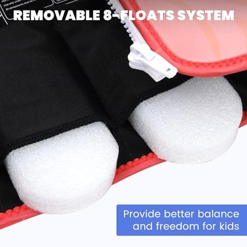 Gogokids Toddler Swim Vest Pool Floats for Kids 30-40-50-60-70 lbs, Kids Swimming Jacket[Stable Buoyancy & Comfort Wear] Puddle Float Jumper Swim Arm Floaties Bands Water Wings for Boys Girls Swimmies - Thumbnail 4