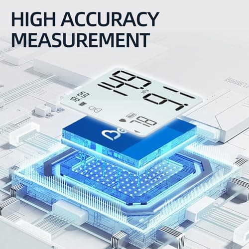 Berrcom Wrist Blood Pressure Monitor for Home Use, Automatic Digital BP Machine with Voice Broadcast, Large LCD Display, 2×120 Memory, Portable Case Included - Thumbnail 5