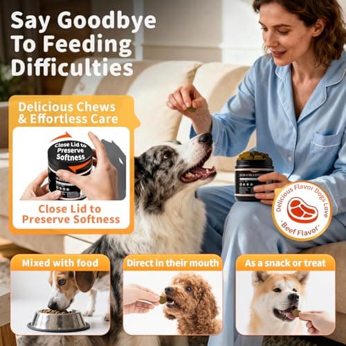 25-in-1 Dog Multivitamin Chews – Daily Vitamins & Supplements for Dogs - Thumbnail 6
