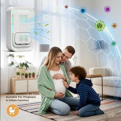 Briignite Plug In Air Purifier, Air Ionizers for Home, 1 Pack - Thumbnail 6