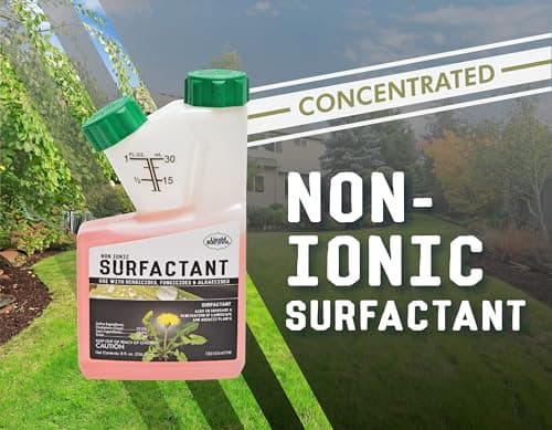 Concentrated Surfactant for Herbicides Non-Ionic 8oz, Increase Product Coverage, Penetration, Effectiveness - Thumbnail 2