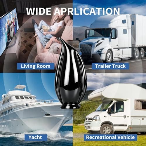 2026 Amplified TV Antenna Indoor/Outdoor, 3600+ Miles Long Range for Local Channels High Gain UHF/VHF HD TV Antenna with Amplifier Supports 4K 1080p All Smart/Old TVs, 17ft Coaxial Cable - Thumbnail 6