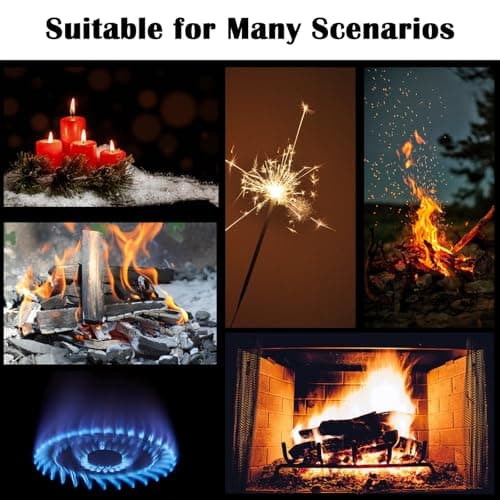 RSBYE Plasma Lighter Rechargeable USB C Electric Torch Lighter Big Arc Electric Lighters Dual Flame Cool Lighters with Upgrade Battery Safety Switch for Candles, Fireworks, Incense (BlueWhite) - Thumbnail 6