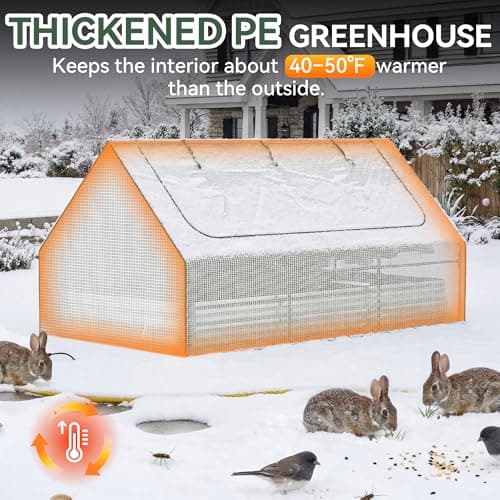 Lineware Raised Garden Bed with Self-Watering System, 8x4x1 ft Elevated Planter Boxes Outdoor with PE Cover, Galvanized Raised Beds for Gardening,Vegetables,Flowers, Backyard, Patio - Thumbnail 3