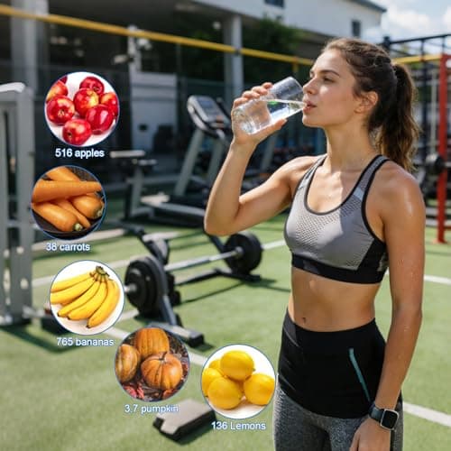 Hydrogen Water Bottles,Hydrogen Water Bottle Generator,4000PPB in 3Min, SPE PEM Tech, Portable 16OZ, Rechargeable Hydrogen Water Bottle for Travel, Home, Office – Gift for Family & Friends - Thumbnail 4