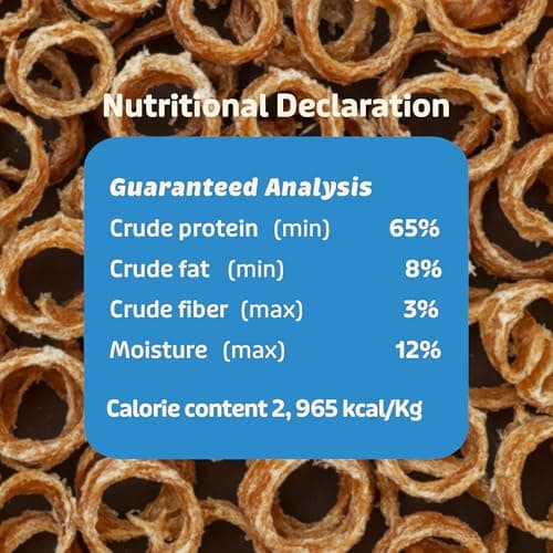 Lovie Beef Lung Dog Treats - Dehydrated Air Dried Soft Bites, Single Ingredient, Protein Rich, 16 oz (Beef Rings) - Thumbnail 2