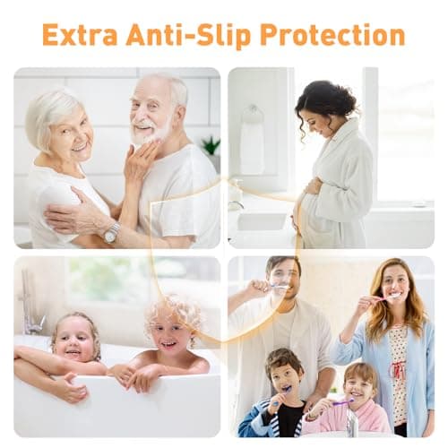 AGPTEK 36PCS Bathtub Non Slip Stickers, Anti-Slip Shower Strips with Strong Adhesive for Bath Tub Shower Bathroom Edge of Swimming Pool Stairs Ladders Boats, Clear - Thumbnail 4