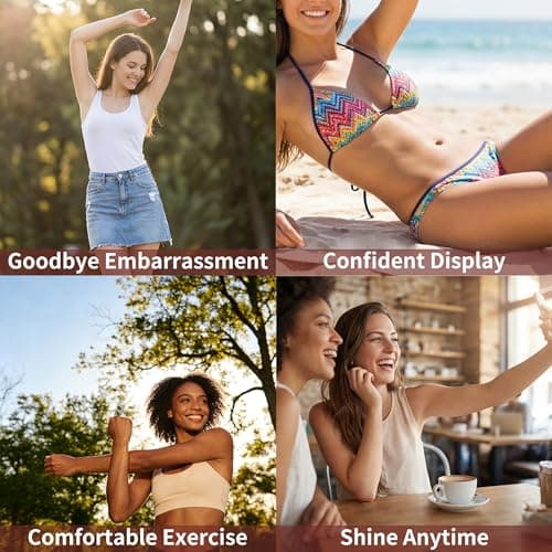 Bikini Trimmer for Women, 2-in-1 Dual Head Electric Shaver with LED Display, Ceramic Blades Painless Pubic Hair Trimmer for Sensitive Skin, Cordless Rechargeable with Travel Lock - Thumbnail 6