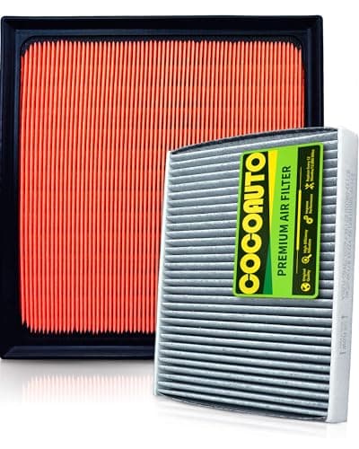 COCOAUTO Engine & Cabin Air Filter Kit for Lexus ES350 (2019-2025), RX350 2.4L (2023-2026), NX350 2.4L & NX250 (2022-2025), ES250 (2021-2025), TX350 2024+, Replaces 1780125020, 17801F0050, 8713958010