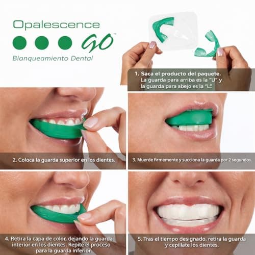 Opalescence GO 15 Whitening Bundle - (7 Treatments) Hydrogen Peroxide Prefilled Teeth Whitening Trays and Travel Sensitive Whitening Toothpaste 1 Oz - Mint Flavor- Includes a Toothbrush - 6288-1T - Thumbnail 2