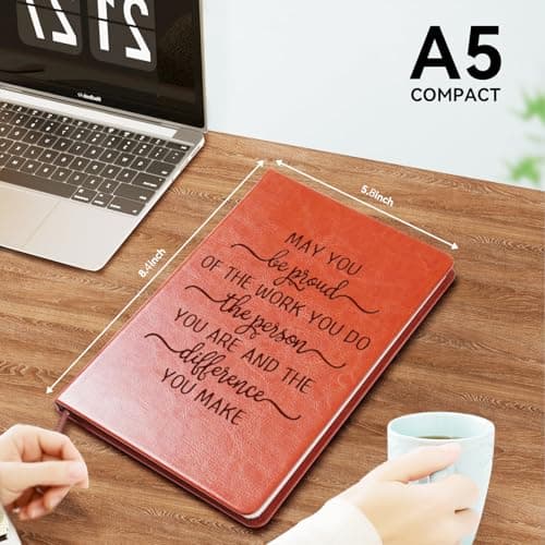 LBWCER Journal for Women,Thank You gift May you be proud of the work you do,Social Worker Notebook Gift Thank You Gift Travel Journal (May) - Thumbnail 2