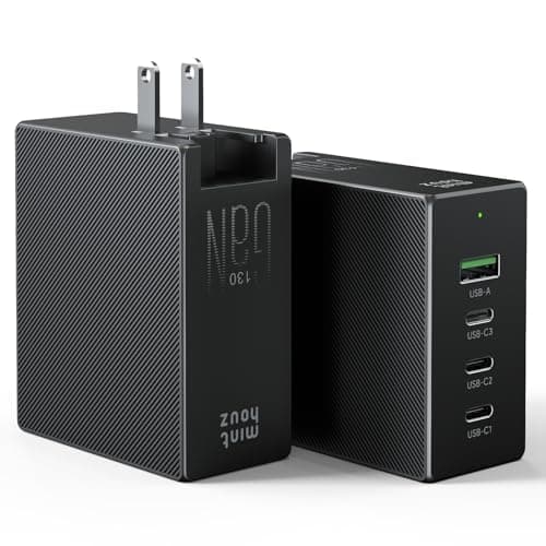 Minthouz Phone Charger Fast 130W Charging, Type C Wall Charger Block Universal Travel Charger,USB C Charger Block for iPhone 17/17 Plus/17 Pro Max/16/16 Plus/16 Pro Max/15 Pro Max/iPad Pro
