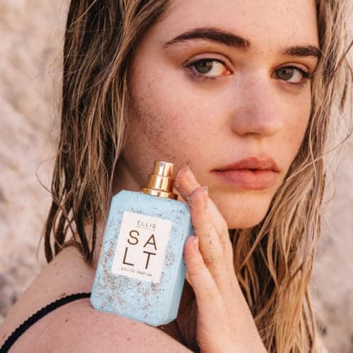 Ellis Brooklyn Salt Eau de Parfum, Travel Spray, Fragrance For Women with Ambergris, Tahitian Tiare, Ylang Ylang & Sandalwood - Tropical - Vegan, Cruelty-Free Paraben-Free – 10ml / 0.33 Fl Oz - Thumbnail 4