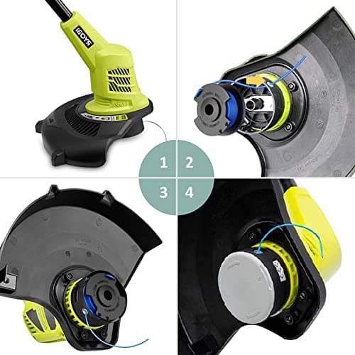 YWTESCH 4 Pack AC14HCA Replacement Parts Spool Cap for Ryobi Weed Wacker, String Trimmer Refill Parts Cap Covers for Ryobi One+ 18V, 24V, 40V Cordless String Trimmers - Thumbnail 3
