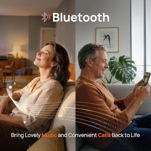 Yeasound RIC800 Hearing Aids, AI Powered Noise Reduction and Speech Enhancement Hearing aids with Bluetooth Calls & Music Enabled, Comfortable & Invisible, 124 Hours Long-Lasting and IPX8 Waterproof - Thumbnail 4