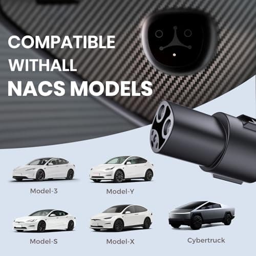 YLITES 32A Level 2 Portable EV Charger, 7.68kW 240V Fast Charging, 25ft Cable, Level 1 & 2 Support, Adjustable Current & Timer, NEMA 14-50 + 5-15 Adapter, J1772 to Tesla Adapter Included - Thumbnail 5