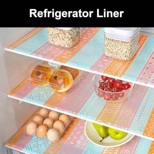 Cooyes Shelf and Drawer Liners for Kitchen Cabinets, Non Adhesive Cabinet Liner, EVA Waterproof Durable Non-Slip Drawer Mats for Shelves, Refrigerator, Storage, Desks（11.8" W x 118" L） - Thumbnail 6