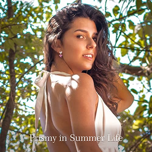 CAPIROSA Love Heart Crystal Earrings Stud S925 Sterling Silver with Zirconia, Anniversary Birthday Jewelry Gifts for Women - Thumbnail 3