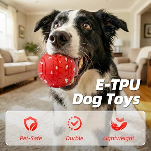 Diman Interactive Dog Balls Toys: 3.2 inch Automatic Moving Dog Toys, 3-Modes Bouncing Dog Ball Keeps Dogs Entertained, Durable E-TPU, Waterproof, Active Self Rolling Dog Toy to Keep Them Busy - Thumbnail 5