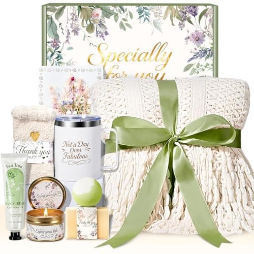 Mothers Day Gift for Mom, Birthday Gifts for Women, Spa Gifts for Her Get Well Soon Gift, Gift Basket Thinking of You Gift Set Care Package for Women, Gift Box for Mom Grandma Adults - Image 1