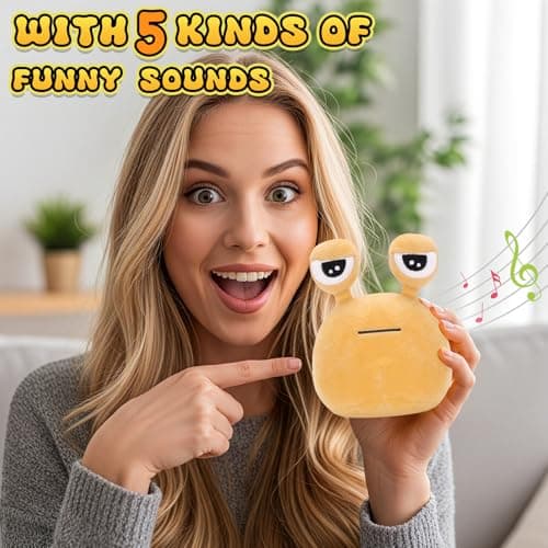 Dalycro Virtual Pet Plush with Sound – Funny Interactive Game Plush Toy for Adults Perfect Birthday for Fans Collectors (Game Pet) - Thumbnail 5