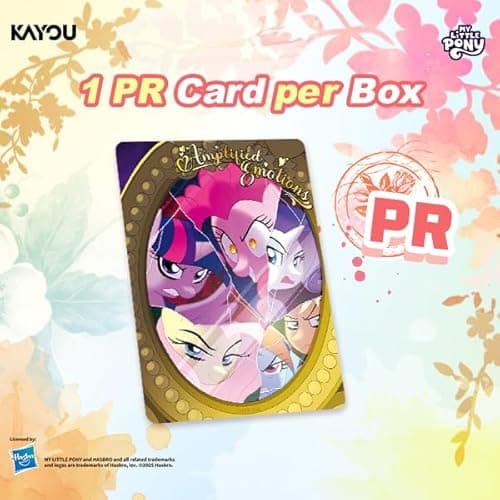 Kayou Friendship Eternal My Little Pony Moon Edition Cards, English Series 1 Card Set, Display Box of 24 Packs with 8 Cards Each - Thumbnail 4