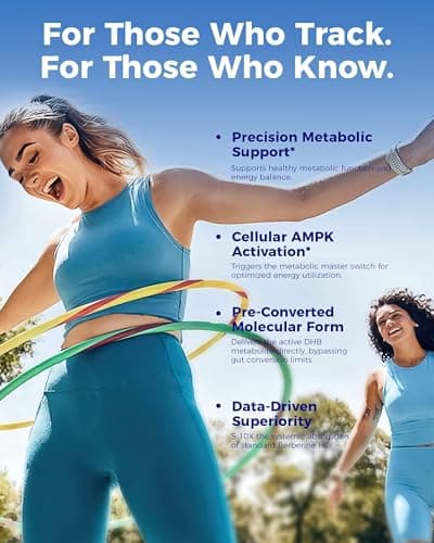 Elgin® Precision Berberine Supplement - Patented GlucoVantage Dihydroberberine Supplement 5X Absorption, Supports Healthy Weight Management*, Gentle on Stomach, Non-GMO 60 Veggie Capsules - Thumbnail 5