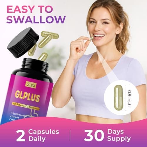 Grevol Appetite Suppressant for Weight Loss Supplement - 60 Capsules - Thumbnail 5