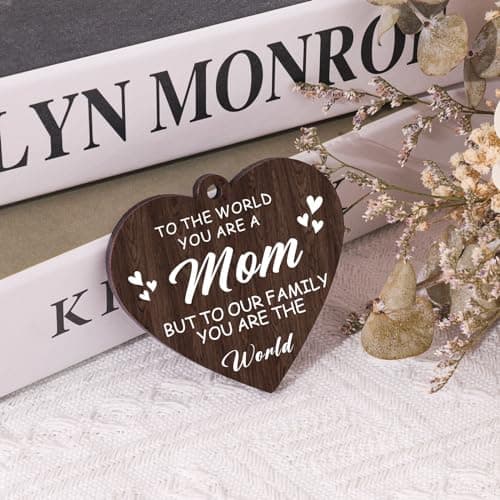 Boiveco Mothers Day Gifts for Mom from Daughter Son, New Moms and First Time Mom Gift for Mother Wife Birthday Christmas Mothers Day Picture Frame Display Two 4x6 Photos - Thumbnail 3