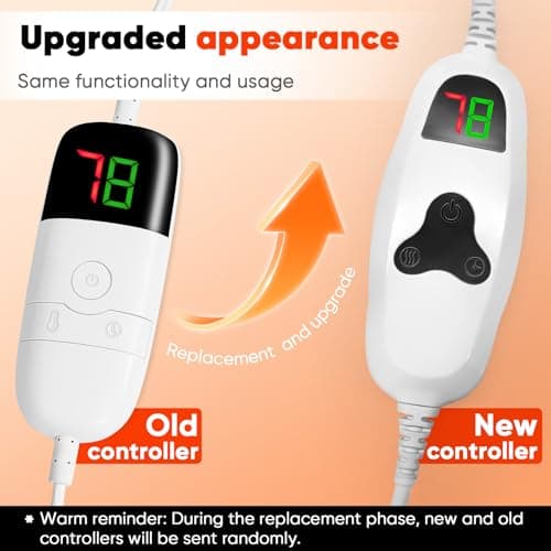 greenoak Heated Blanket Electric Throw 50"X60", Heating Blanket with 10 Heat Levels 8 Hours Auto-Off,Fleece Soft Christmas Blanket,Gifts for Grandma Seniors Mom, Emerald Green - Thumbnail 2