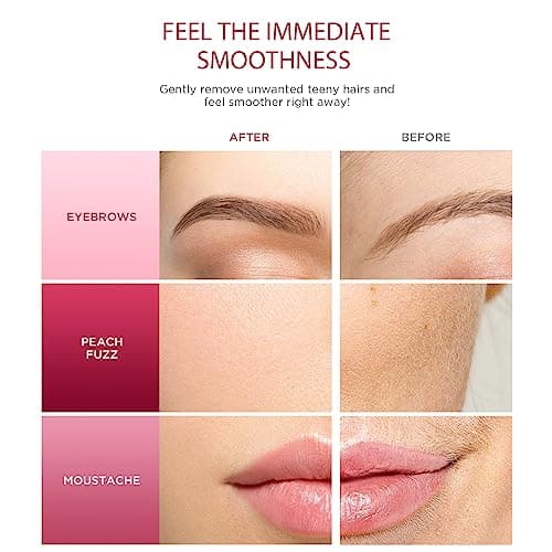 Dermaplane Razor for Women Face, (6 Count) Professional Dermaplaning Tool for Peach Fuzz, Facial and Eyebrow Hair Removal, Gentle Skin Exfoliation Blade - Thumbnail 5
