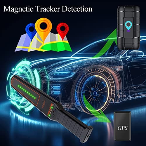 KEULGOUL Hidden Camera Detector & Bug Detector, Portable Listening Device Detector Camera Finder for Travel, Hotel, Office, Vehicle and Privacy Protection - Thumbnail 4