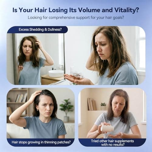 LincNutri DHT Blocker for Women Hair Growth Supplement, 10-in-1 Hair Loss Support Formula with Florida Grown Saw Palmetto, for Fuller-Looking Hair and Women’s Daily Hair Care Routine, 90 Softgels - Thumbnail 3