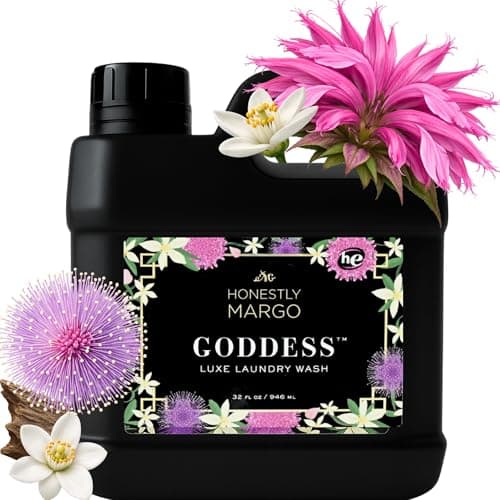 Honestly Margo Luxury Goddess Laundry Wash Detergent (32 Oz) – Women Laundry Detergent Infused With Luxurious Scent Notes, Delicate Laundry Soap, Long Lasting Fragrance – Sulfate and Paraben Free - Image 1