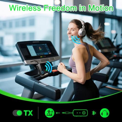 Premium Pro Bluetooth 5.4 Transmitter Receiver – Airplane Travel Essentials,aptX LL, 2-in-1 Wireless Adapter for TV/Flight/Gym, Works with 2 AirPods/Headphones, Bluetooth Receiver for Car/Home Stereo - Thumbnail 6