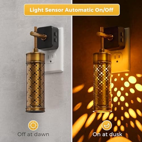 L LOHAS LED Night Light, Color Changing Night Lights Plug into Wall - Thumbnail 3