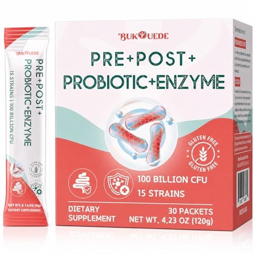 Probiotic Powder, Probiotics for Gut Health, 100 Billion CFU, 30 Packets - Image 1