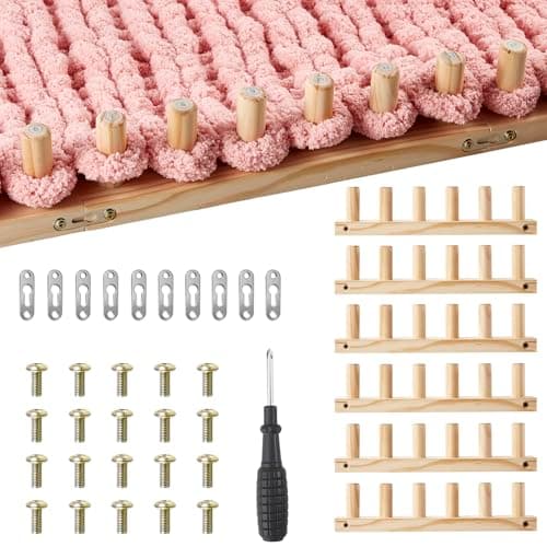 Chunky Yarn Loom for Blankets, Adjustable Portable Extra Loom,72inch - Image 1