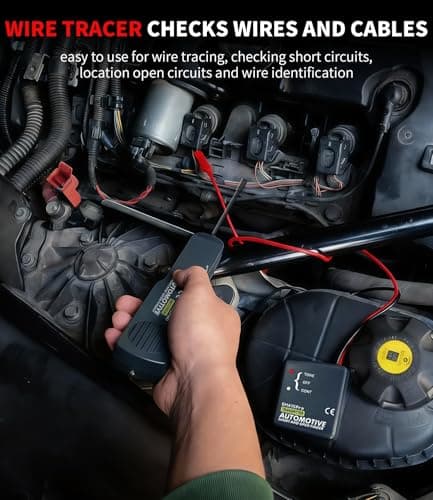 EM415Pro Wire Tracer Electrical Automotive Open & Short Finder, VEHLIVE 6-42V DC Circuit Tester Automotive Circuit Breaker Finder Fault Probe Wire Tracker Electrical Cable Tracer for Car, Boat,Trailer - Thumbnail 5