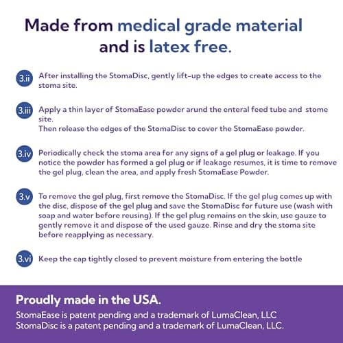 StomaDisc(TM) Retainer Disc for The StomaEase Powder. (20FR) - Thumbnail 5