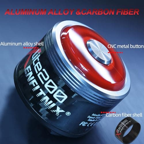 ENFITNIX Xlite200 Carbon Fiber Smart Bike Tail Light, Ultra Bright Brake Sensing Bicycle Rear Light, Auto On/Off USB-C Rechargeable, IPX6 Waterproof Lightweight LED Taillight for Night Cycling Safety. - Thumbnail 3